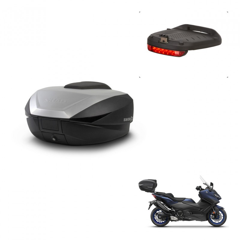 SHAD Trunk SH59 + mounting bracket brake light 59L KIT-444040