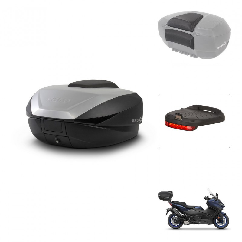 SHAD SH59 trunk + mounting bracket accessories 59L KIT-444044