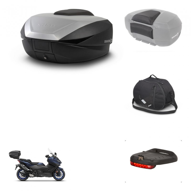 SHAD SH59 trunk + mounting bracket accessories 59L KIT-444046