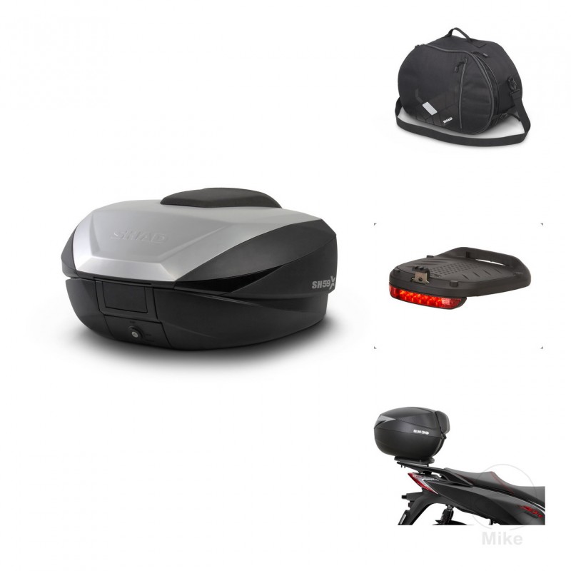 SHAD SH59 trunk + mounting bracket accessories 59L KIT-444050