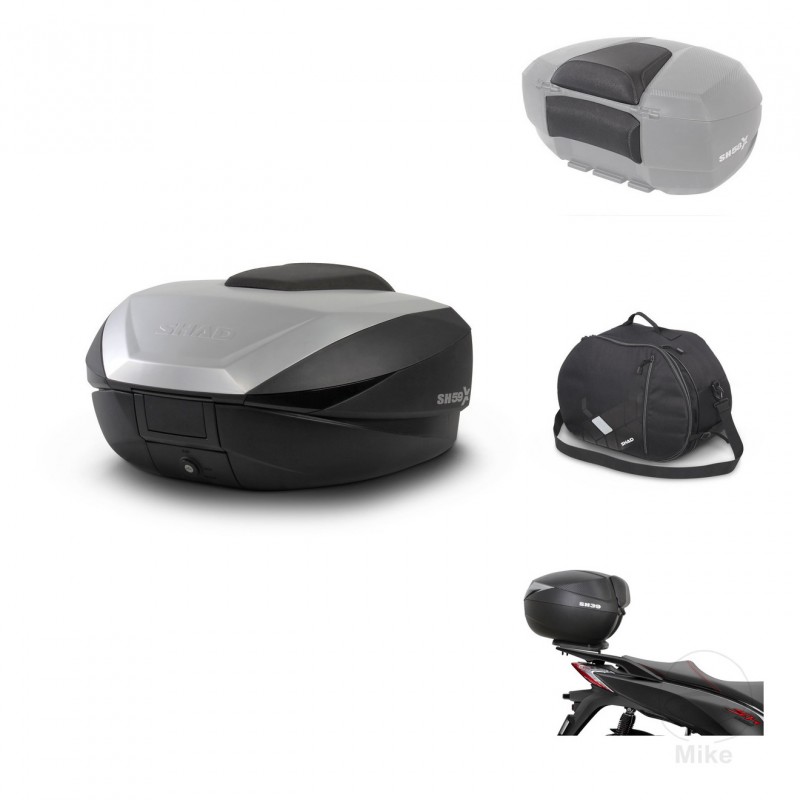 SHAD Baul SH59 + soporte montaje accesorios 59L KIT-444053