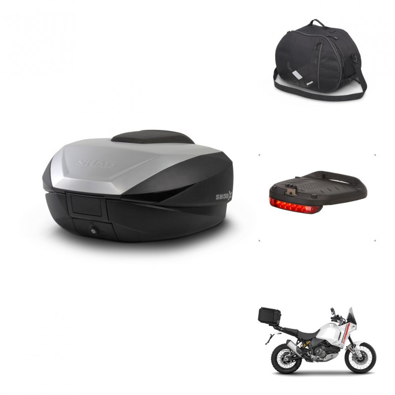 SHAD SH59 trunk + mounting bracket accessories 59L KIT-444058