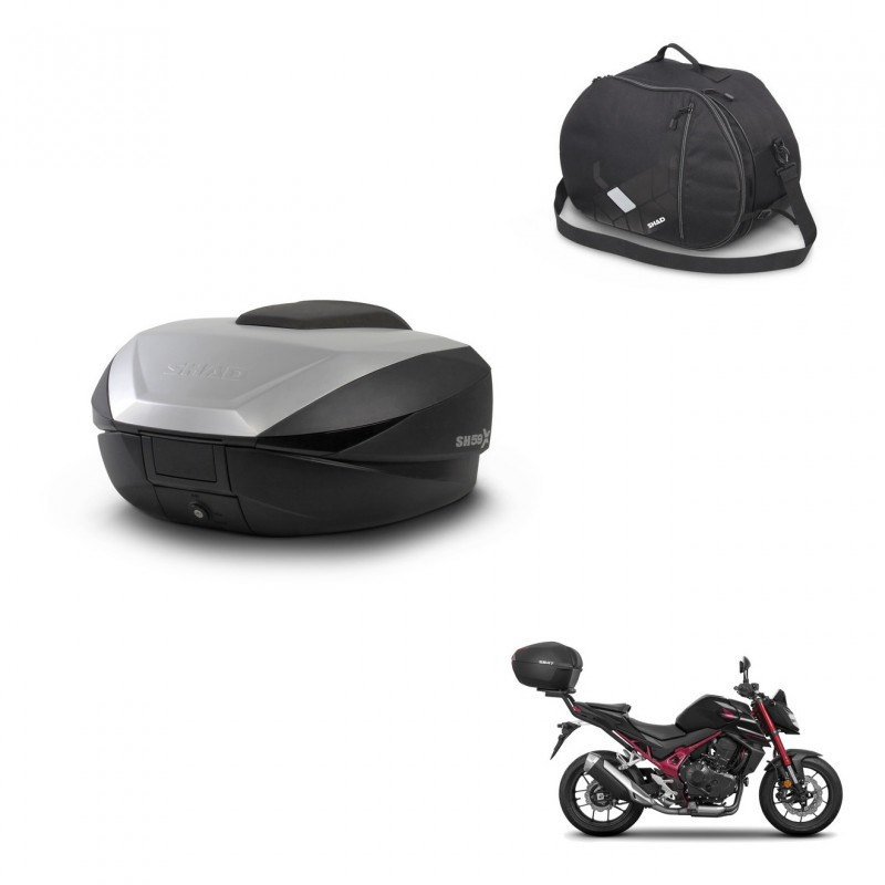 SHAD SH59 trunk + mounting bracket internal bag 59L KIT-444065