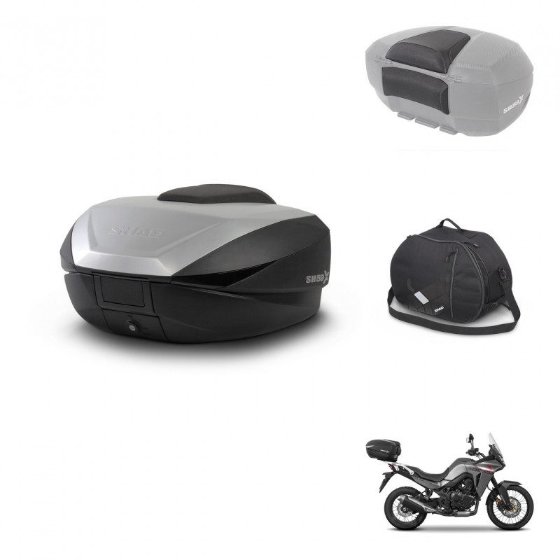 SHAD Baul SH59 + soporte montaje accesorios 59L KIT-444077