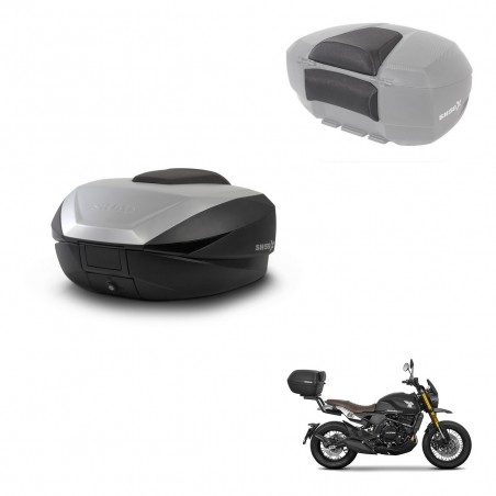 SHAD Baul SH59 + soporte montaje respaldo 59L KIT-444083