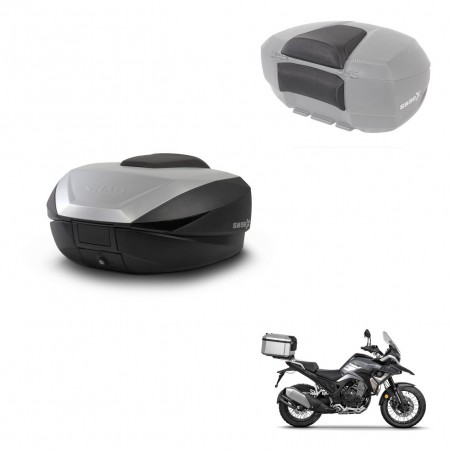 SHAD Baul SH59 + soporte montaje respaldo 59L KIT-444091