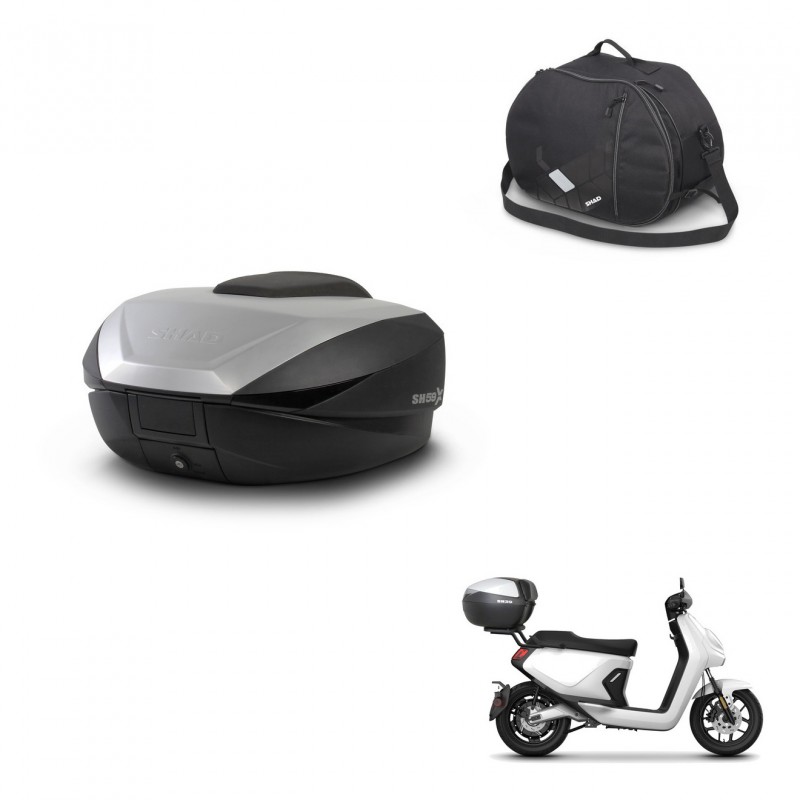 SHAD SH59 trunk + mounting bracket internal bag 59L KIT-444097