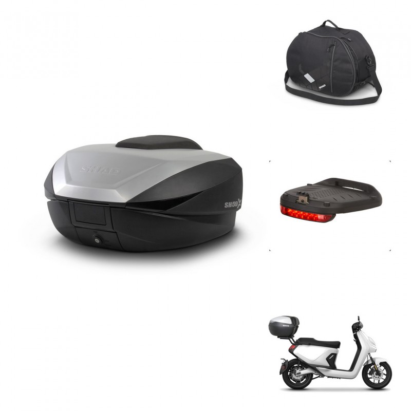 SHAD SH59 trunk + mounting bracket accessories 59L KIT-444098