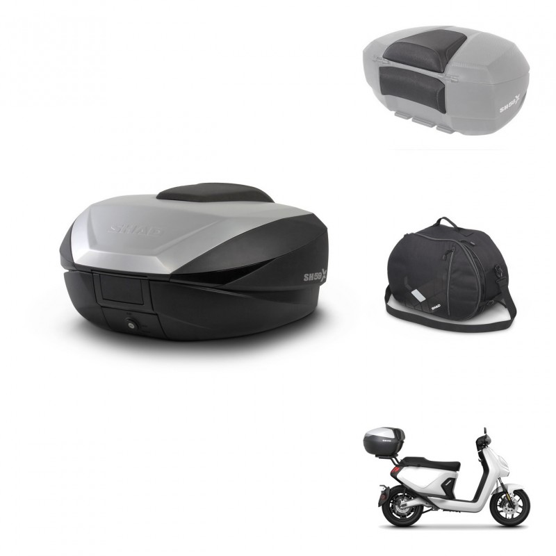 SHAD Baul SH59 + soporte montaje accesorios 59L KIT-444101