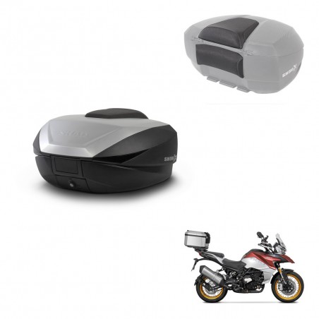 SHAD Trunk SH59 + mounting bracket backrest 59L KIT-444107