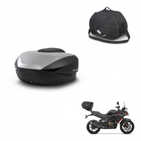 SHAD SH59 trunk + mounting bracket internal bag 59L KIT-444113