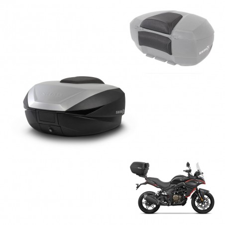 SHAD Baul SH59 + soporte montaje respaldo 59L KIT-444115