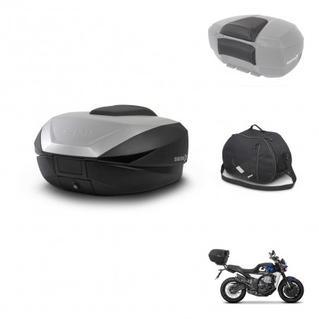 SHAD Baul SH59 + soporte montaje accesorios 59L KIT-444133