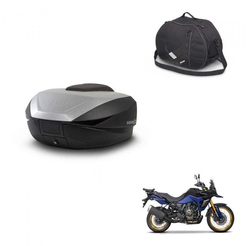 SHAD Baul SH59 + soporte montaje bolsa interna 59L KIT-444137