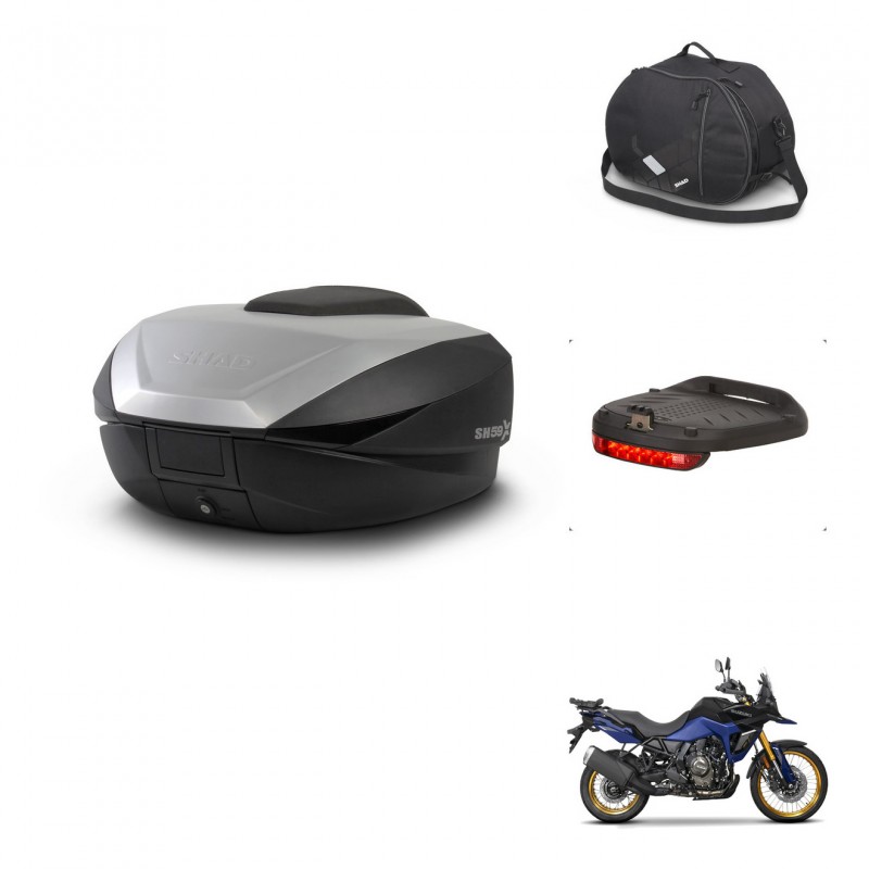 SHAD SH59 trunk + mounting bracket accessories 59L KIT-444138
