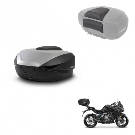 SHAD Baul SH59 + soporte montaje respaldo 59L KIT-444163