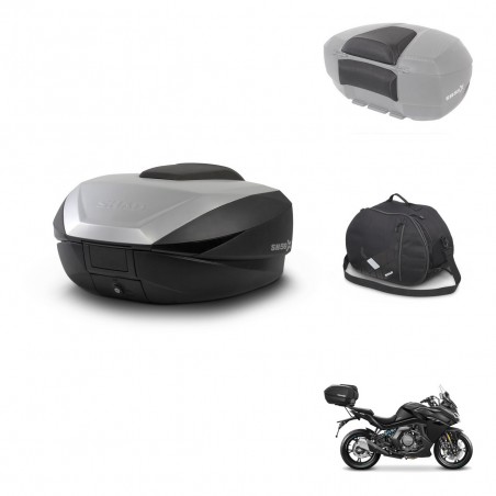 SHAD Baul SH59 + soporte montaje accesorios 59L KIT-444165