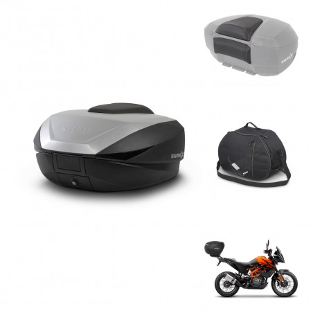 SHAD Baul SH59 + soporte montaje accesorios 59L KIT-444181