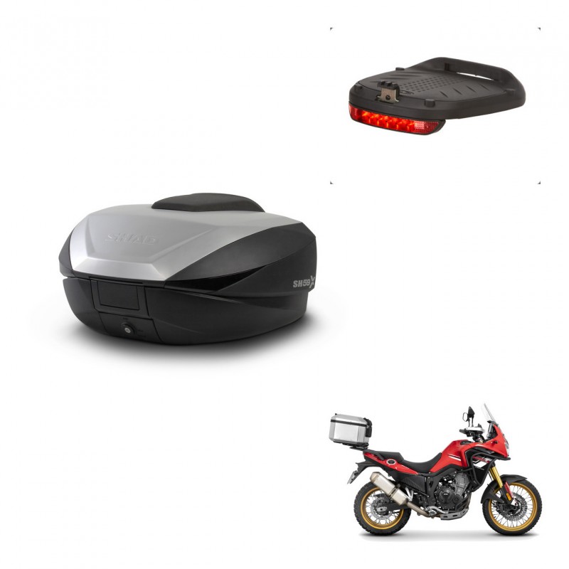 SHAD Trunk SH59 + mounting bracket brake light 59L KIT-444184