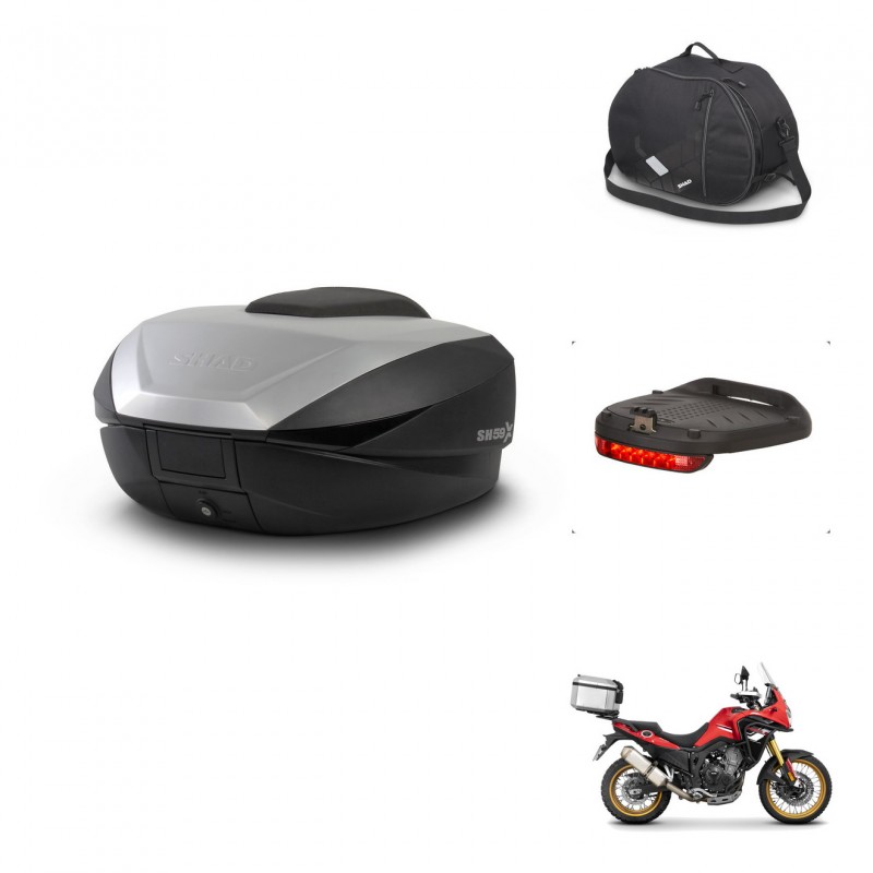 SHAD SH59 trunk + mounting bracket accessories 59L KIT-444186