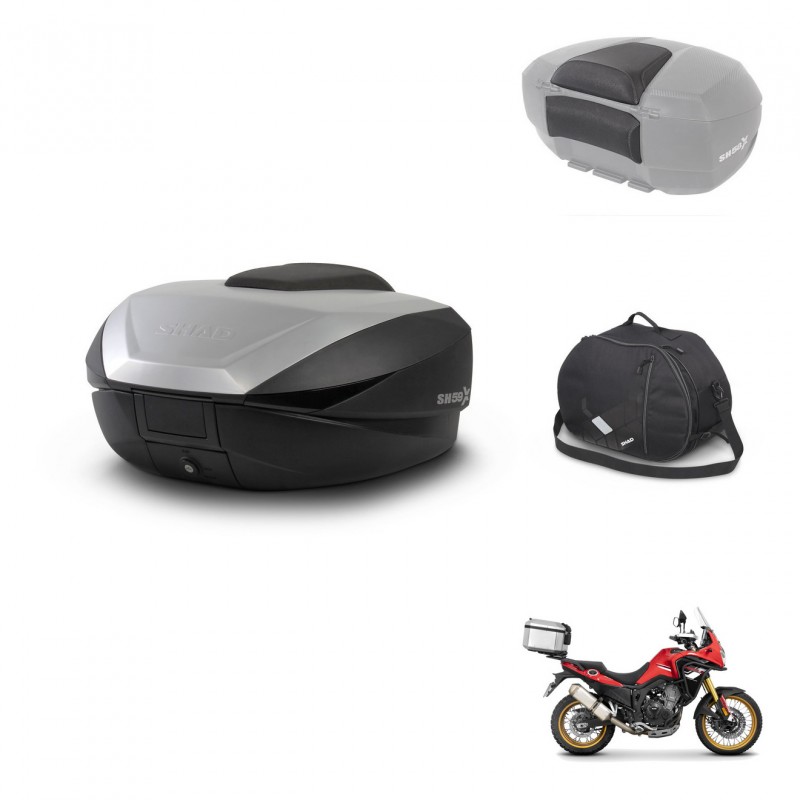 SHAD Baul SH59 + soporte montaje accesorios 59L KIT-444189