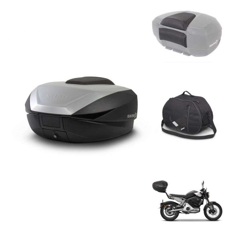SHAD Baul SH59 + soporte montaje accesorios 59L KIT-444205