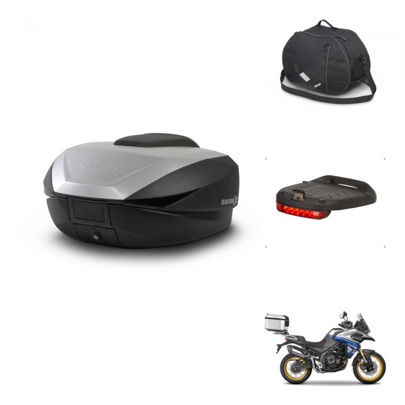 SHAD SH59 trunk + mounting bracket accessories 59L KIT-444210