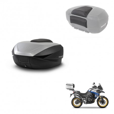 SHAD Baul SH59 + soporte montaje respaldo 59L KIT-444211