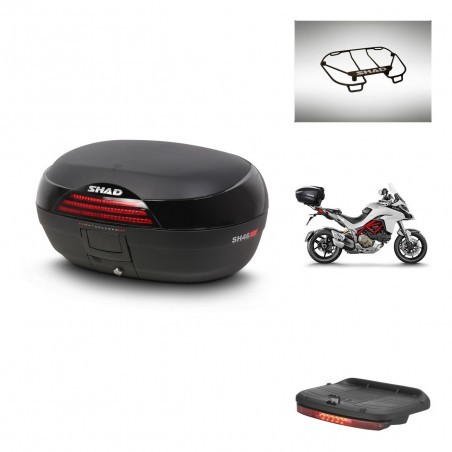 SHAD Baul SH46 + soporte montaje accesorios 45 L KIT-444240