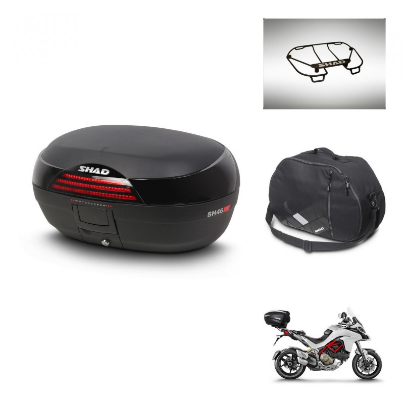 SHAD Baul SH46 + soporte montaje accesorios 45 L KIT-444241