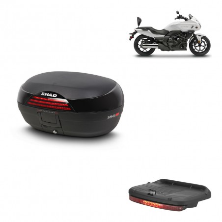 SHAD Baul SH46 + soporte montaje luz de freno 45 L KIT-444248