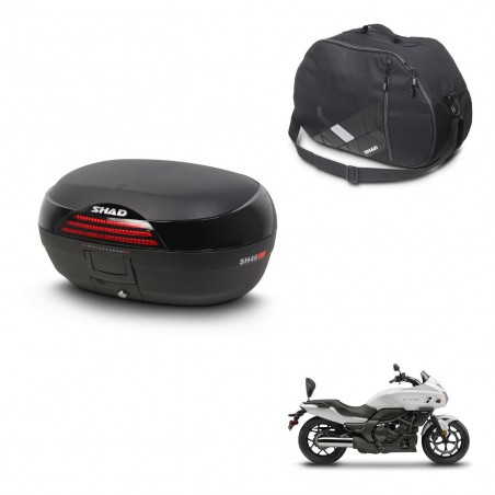 SHAD SH46 trunk + mounting bracket internal bag 45 L KIT-444249