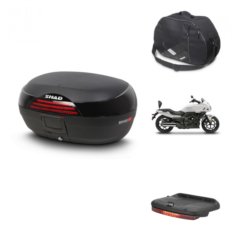 SHAD Baul SH46 + soporte montaje accesorios 45 L KIT-444250