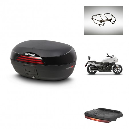 SHAD Baul SH46 + soporte montaje accesorios 45 L KIT-444256