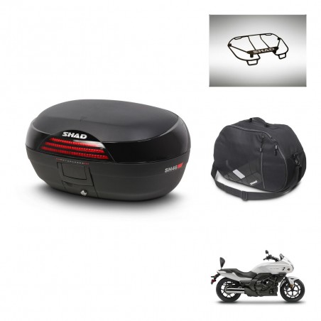 SHAD Baul SH46 + soporte montaje accesorios 45 L KIT-444257