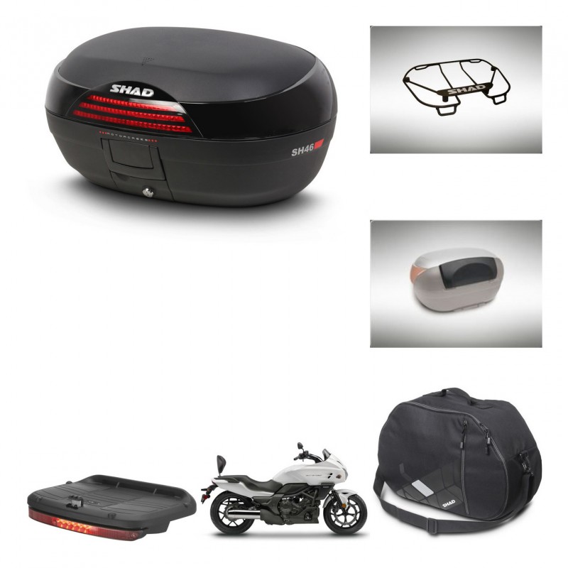 SHAD Baul SH46 + soporte montaje accesorios 45 L KIT-444262