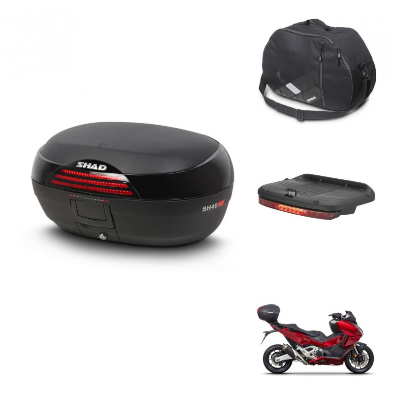 SHAD Baul SH46 + soporte montaje accesorios 45 L KIT-444266