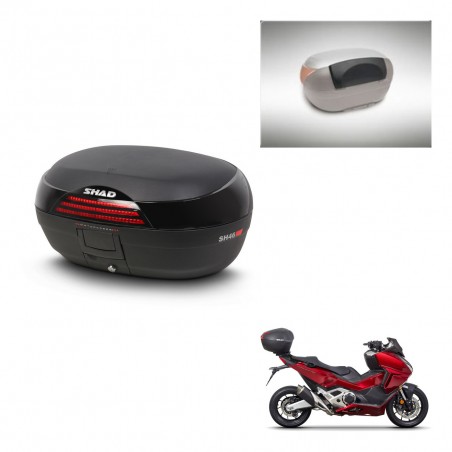 SHAD Baul SH46 + soporte montaje respaldo 45 L KIT-444267