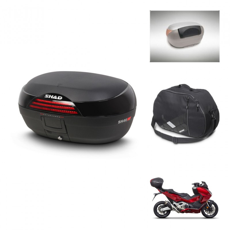 SHAD Baul SH46 + soporte montaje accesorios 45 L KIT-444269