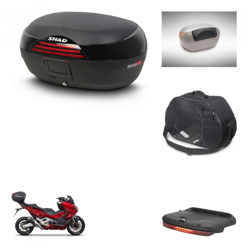SHAD Baul SH46 + soporte montaje accesorios 45 L KIT-444270