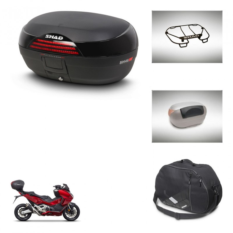 SHAD Baul SH46 + soporte montaje accesorios 45 L KIT-444277