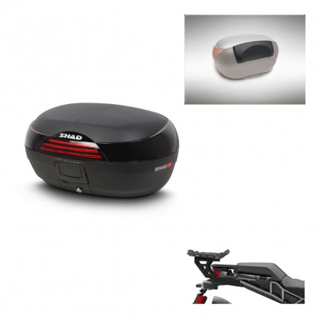 SHAD Baul SH46 + soporte montaje respaldo 45 L KIT-444283