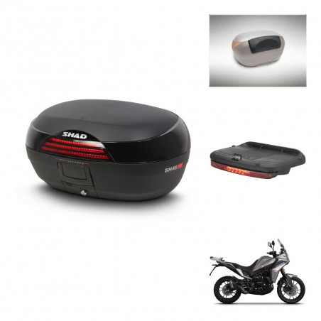 SHAD Baul SH46 + soporte montaje accesorios 45 L KIT-444300