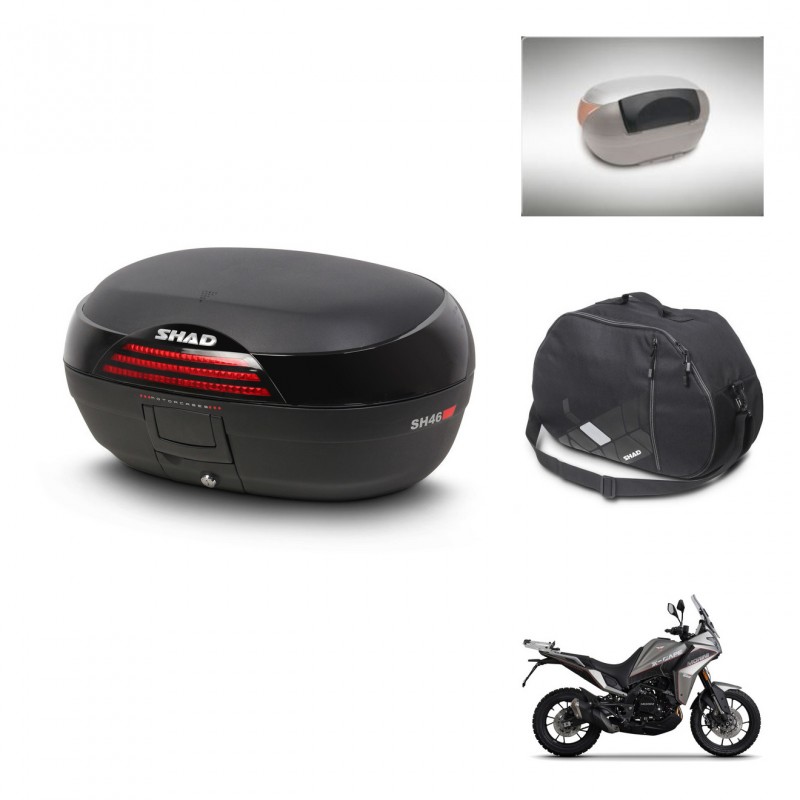SHAD Baul SH46 + soporte montaje accesorios 45 L KIT-444301