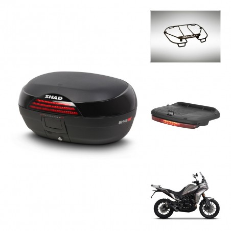 SHAD Baul SH46 + soporte montaje accesorios 45 L KIT-444304