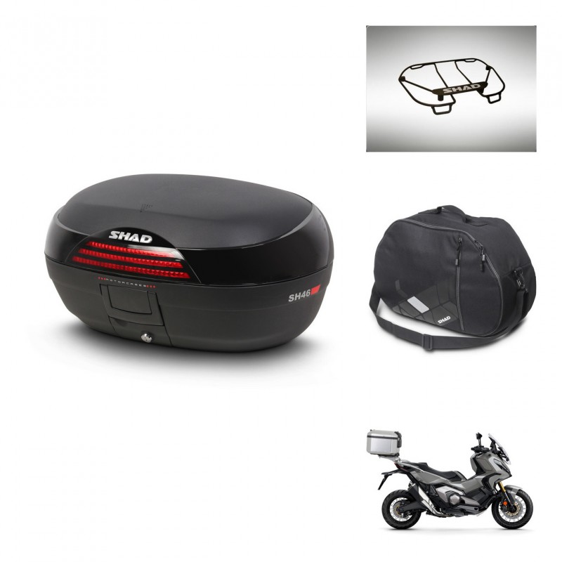 SHAD Baul SH46 + soporte montaje accesorios 45 L KIT-444321