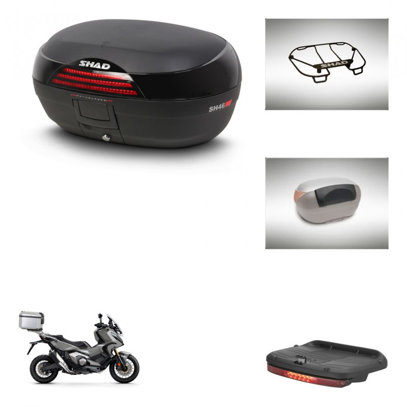 SHAD Baul SH46 + soporte montaje accesorios 45 L KIT-444324