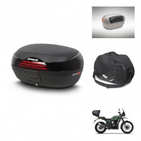 SHAD SH46 trunk + mounting bracket accessories 45 L KIT-444365