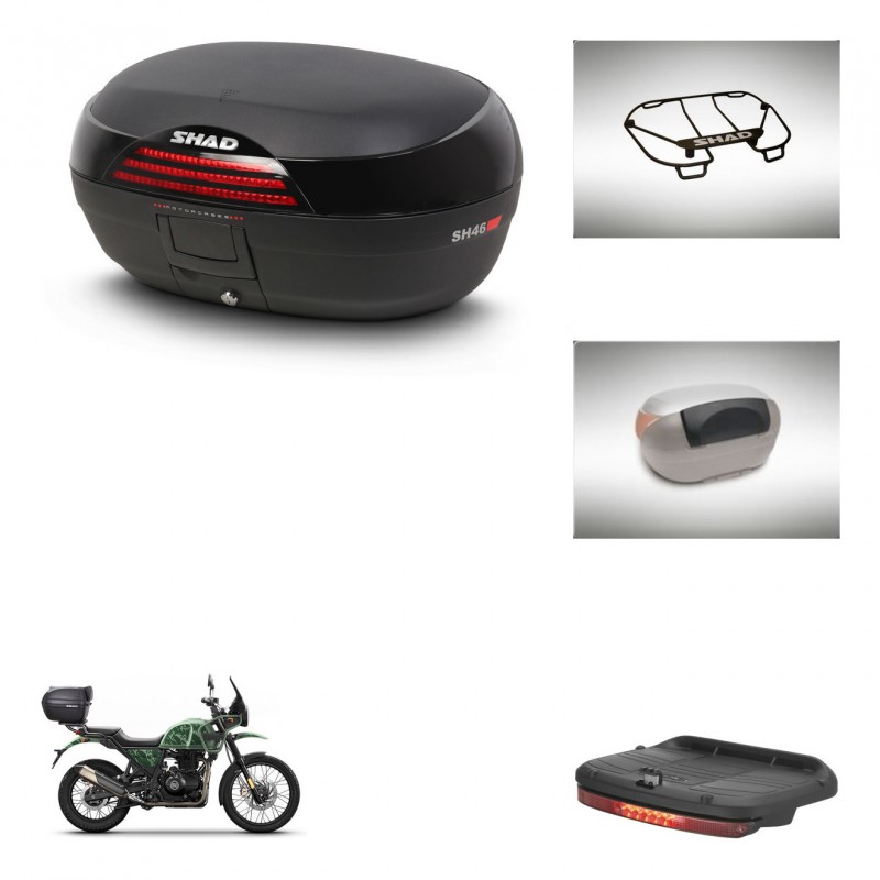 SHAD Baul SH46 + soporte montaje accesorios 45 L KIT-444372