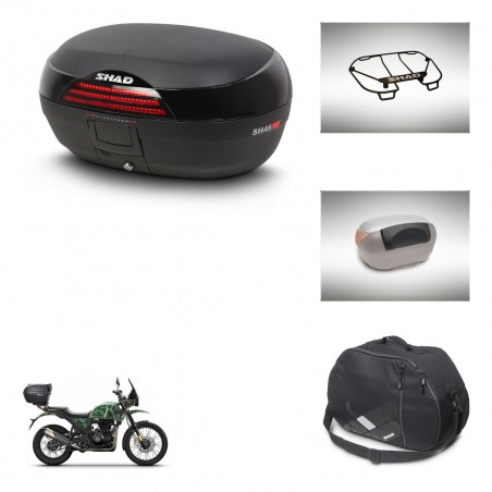 SHAD Baul SH46 + soporte montaje accesorios 45 L KIT-444373